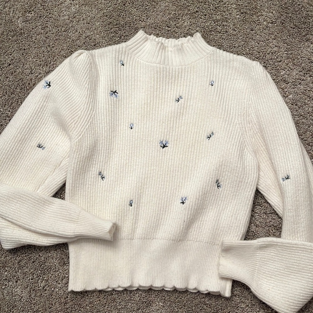 ASTR the label | floral sweater | S